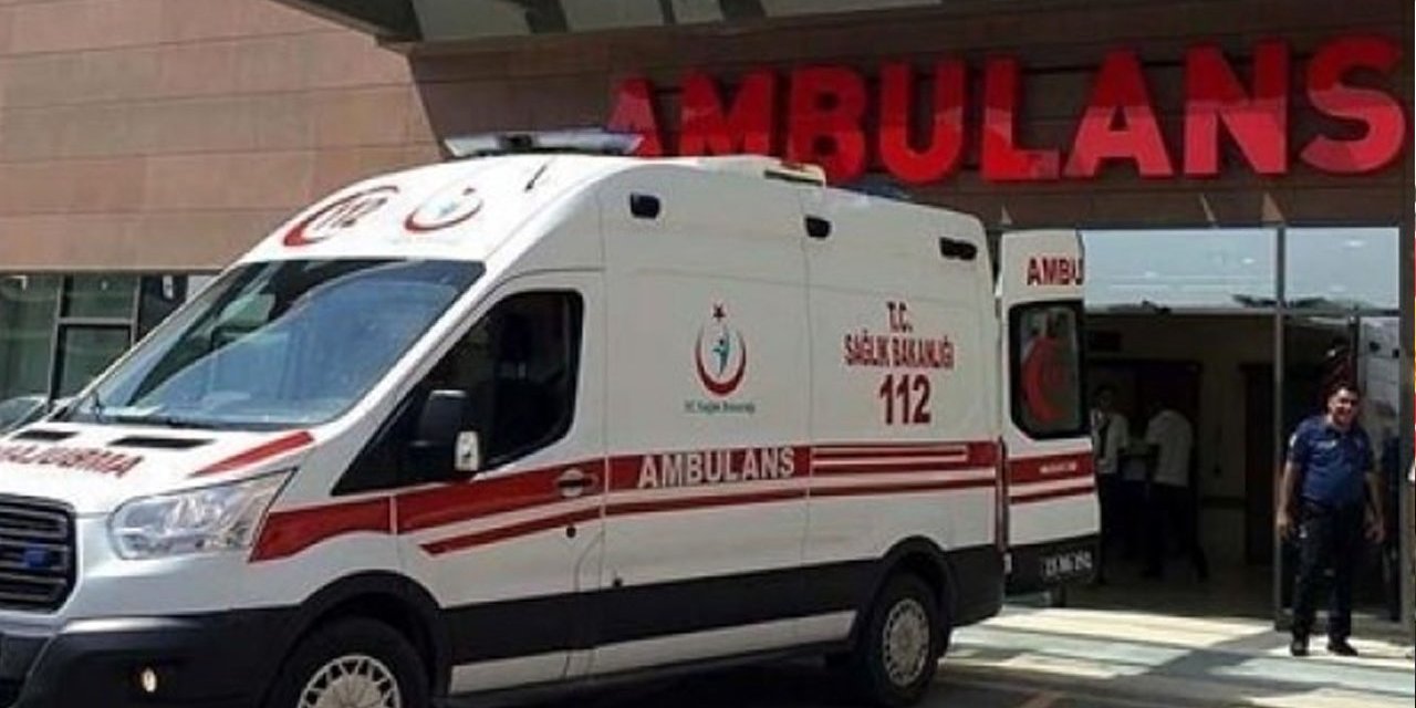 Kaza yapan driftçiler, 112 ekibini darbetti