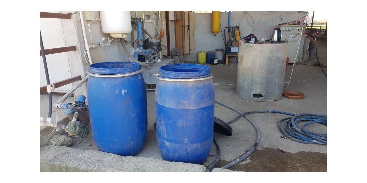 Adana’da 665 litre kaçak içki ele geçirildi