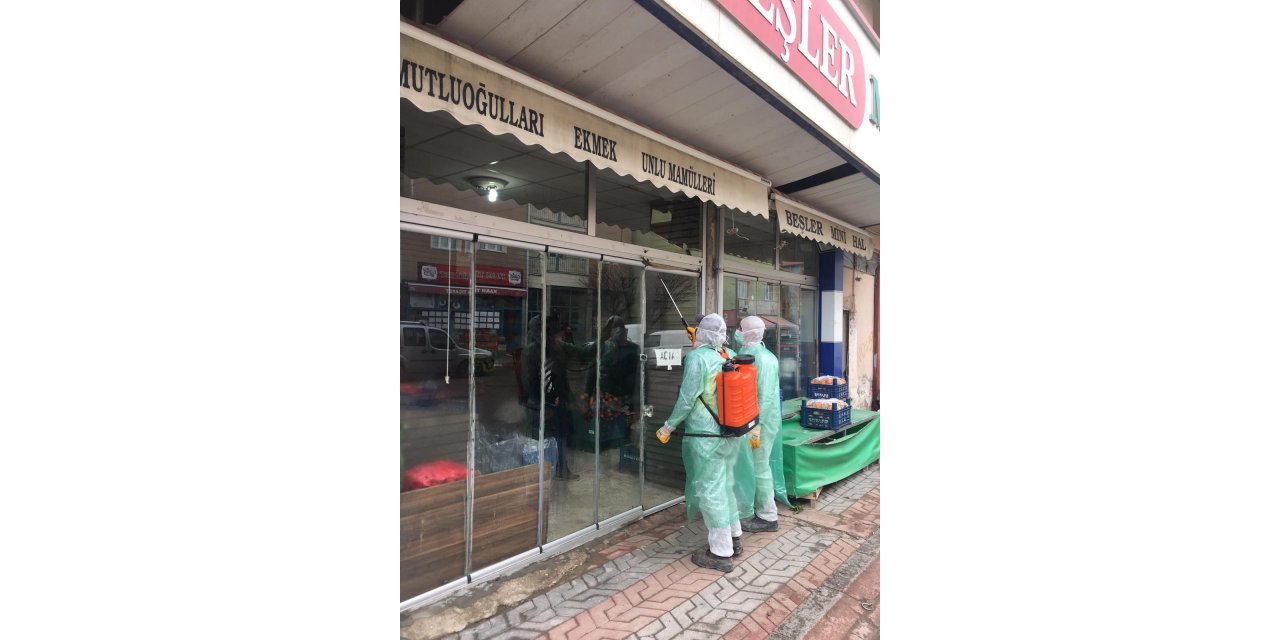 Ulaş'ta koronavirüs önlemleri