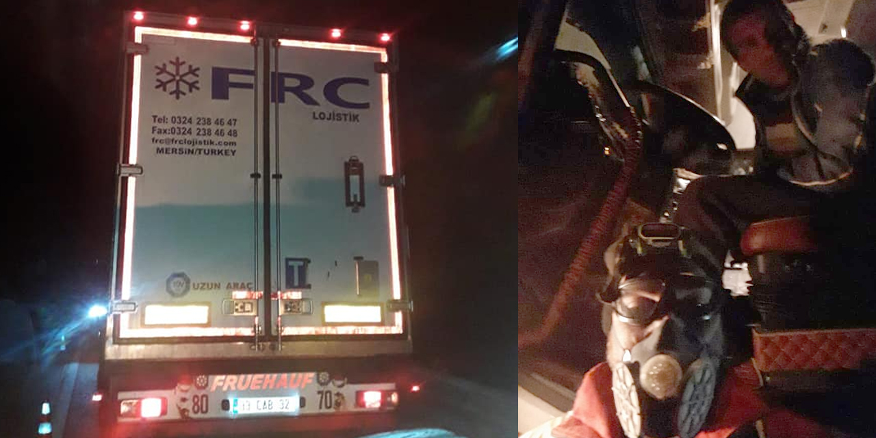 Avrupa'daki tır şoförleri deniz yoluyla yurda dönüyor