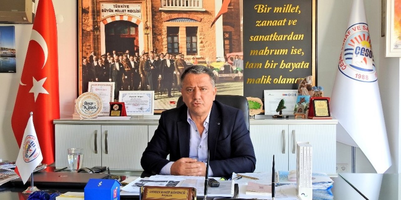 ÇESO’dan ipotek şartının kalkması talebi