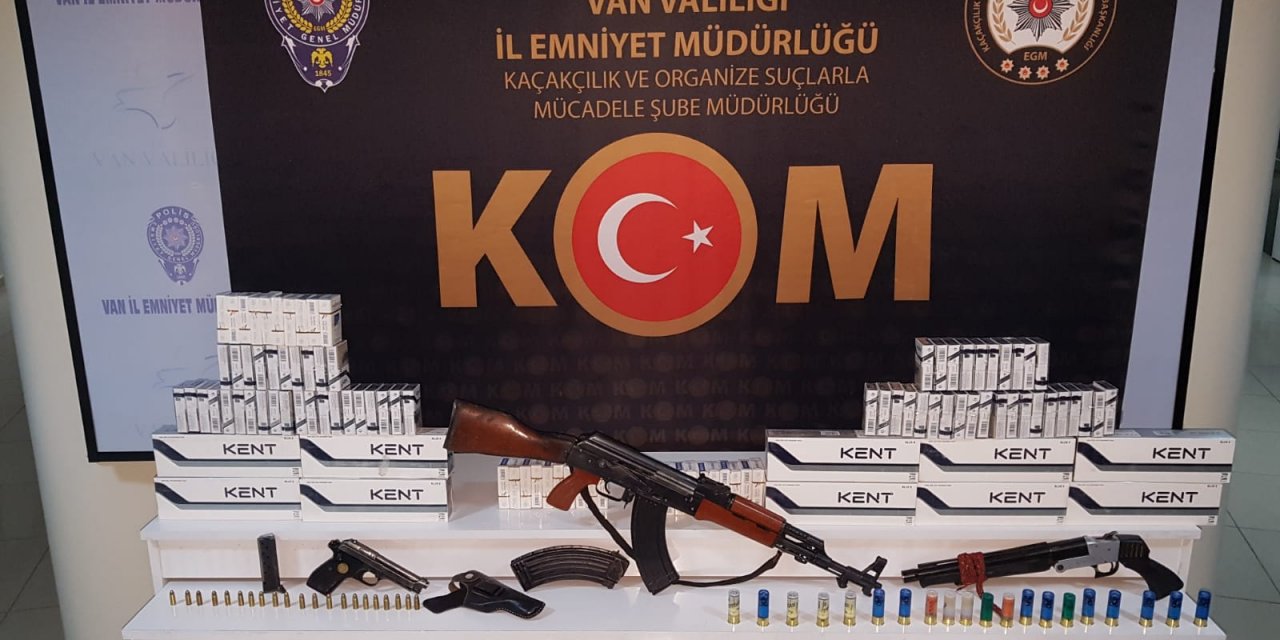 Van'da silah kaçakçılığı operasyonunda bir kişi yakalandı