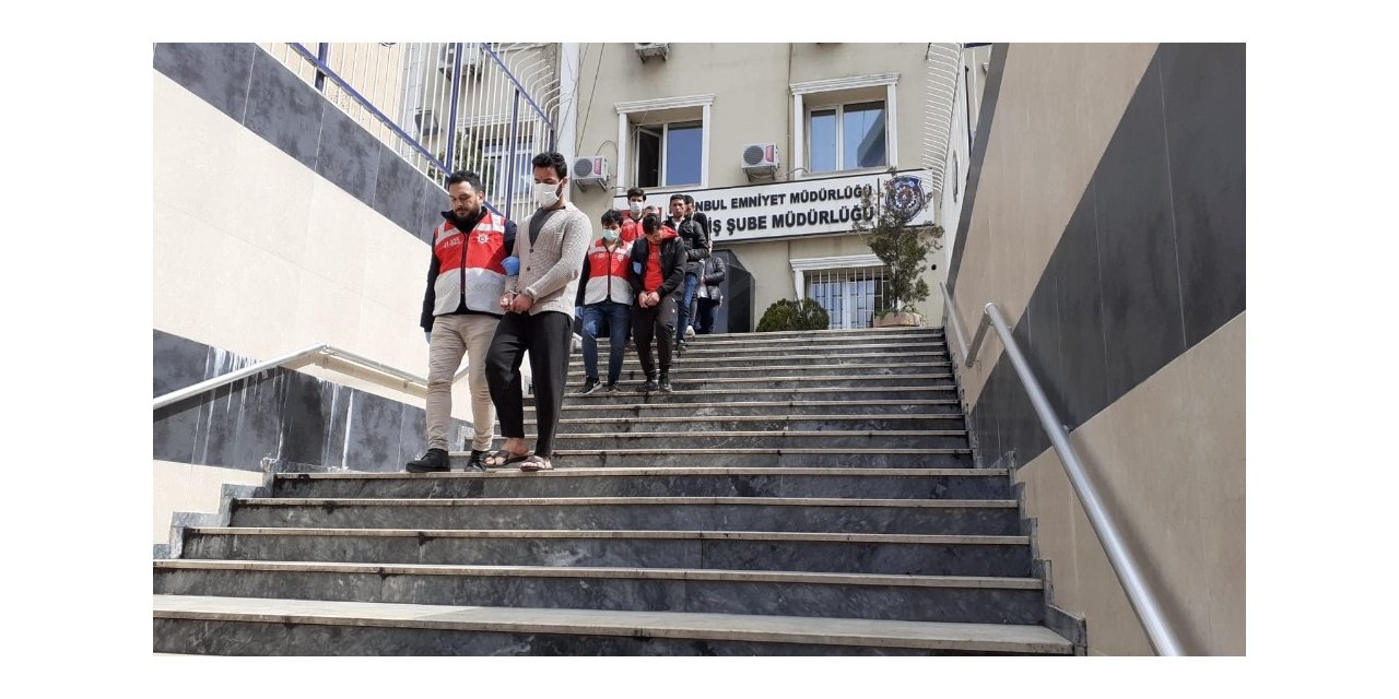 Dolandırıcılık şüphelileri “korona virüs” önlemiyle adliyeye sevk edildi