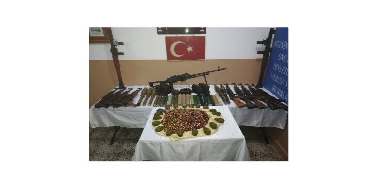 MSB: "Hudut birliklerimizce Akçakale hudut hattında yapılan operasyonda; 9 adet AK-47 piyade tüfeği ve 1070 adet fişeği, 1 adet Biksi makineli tüfek ve 143 adet fişeği, 2 adet RPG-7 roketatar ile 12 adet RPG-7 mühimmatı