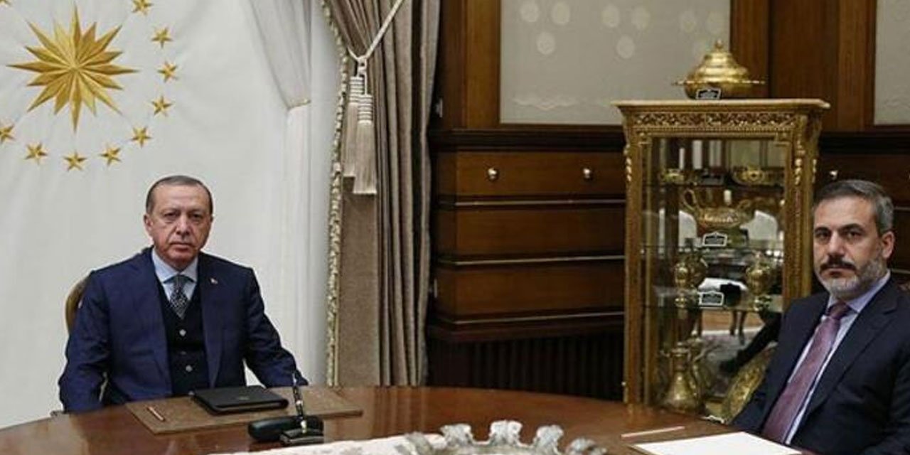 Cumhurbaşkanı MİT Başkanı İle Görüştü