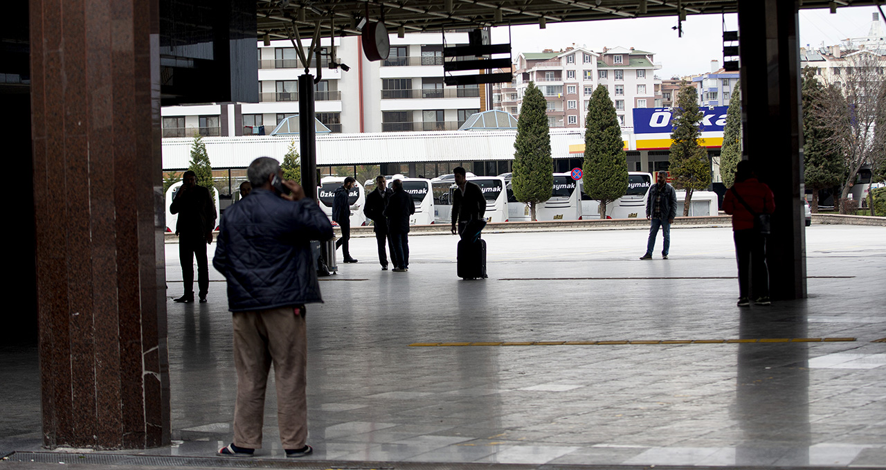 Konya Otogarı boşaltıldı