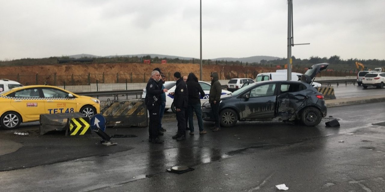 Filmleri aratmayan kovalamaca kazayla sonlandı
