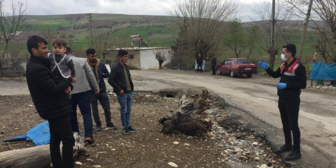 Jandarma önce uyardı sonra ceza kesti