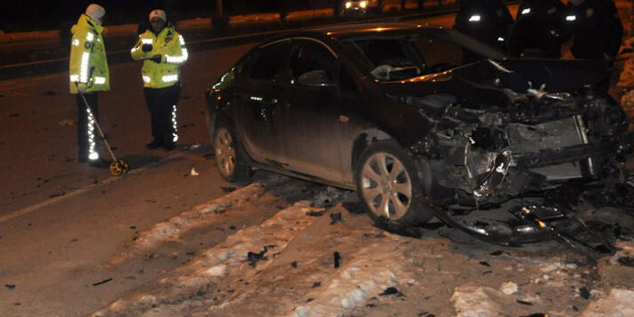 Konya'da trafik kazası!