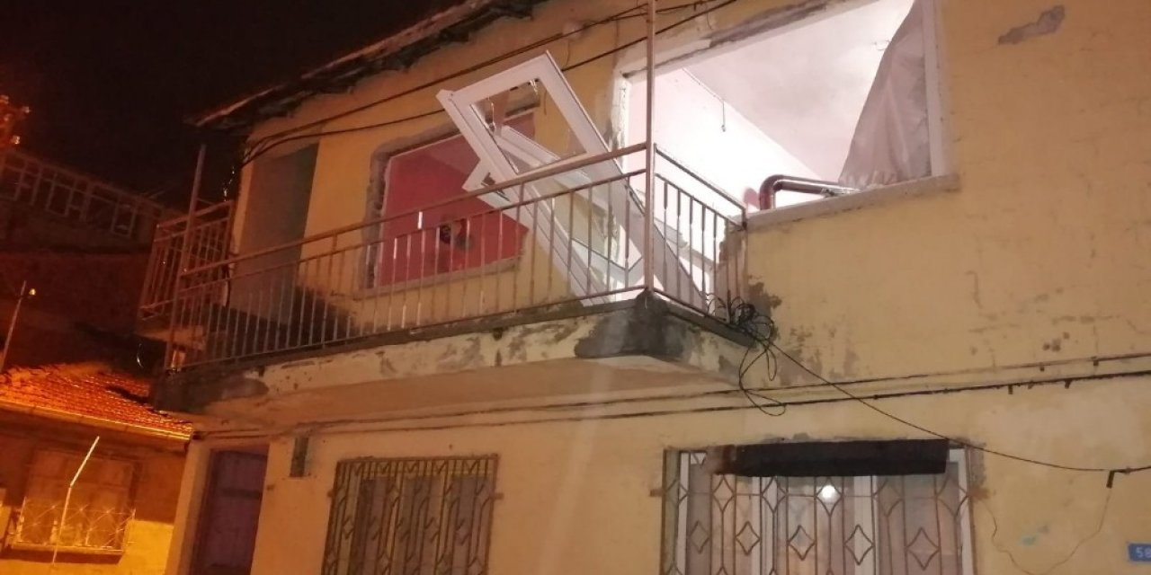 Uşak’ta tüpten sızan gaz patladı: 1 yaralı