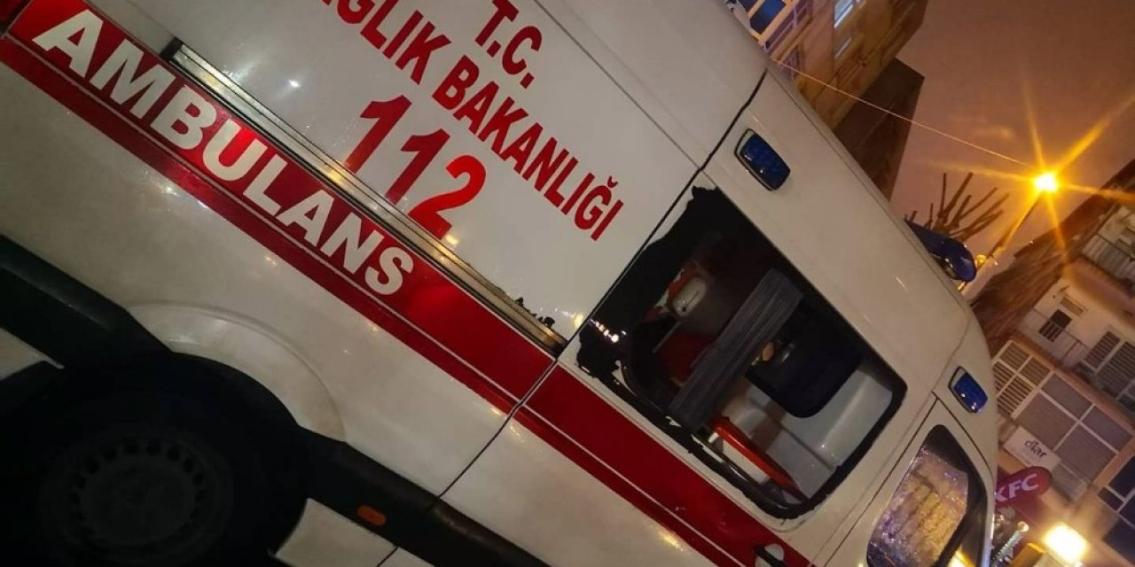 İstanbul’da korona virüs vakasına giden 112 ekibine dehşeti yaşattı