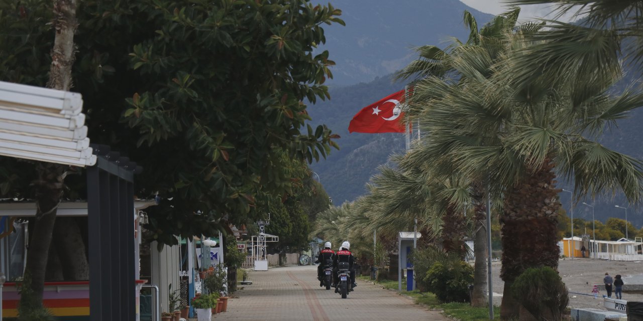 Muğla'da piknik ve mesire alanları boş kaldı