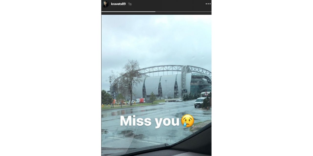 Artem Kravets futbolu özledi