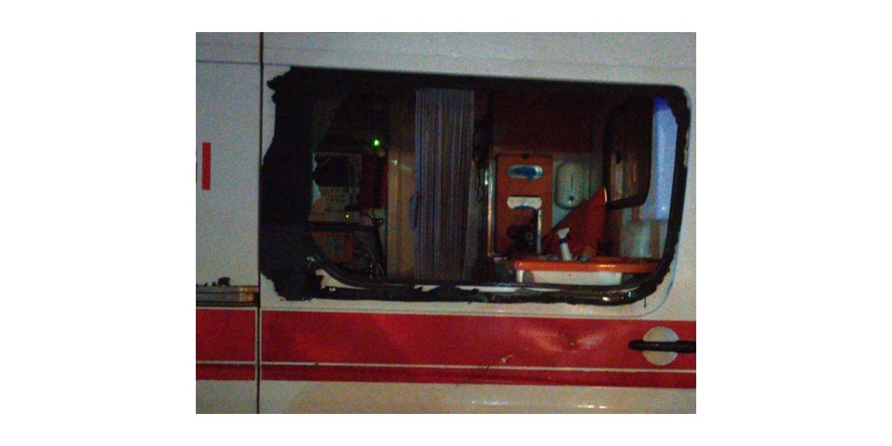 Pendik'teki ambulansa saldırı olayı