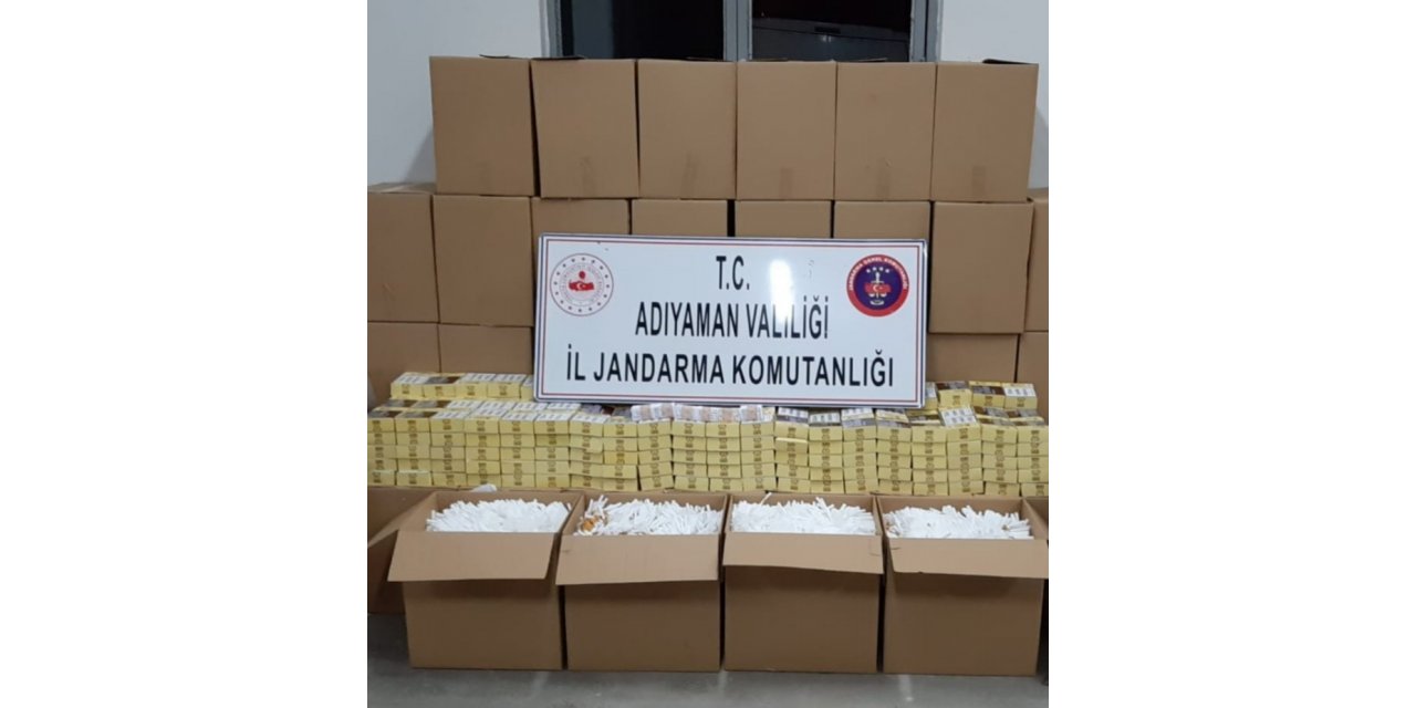Gümrük kaçağı makaronlara el konuldu