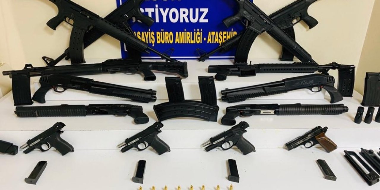 Telefon ile sipariş alarak silah satışı yapan şahıslar yakalandı