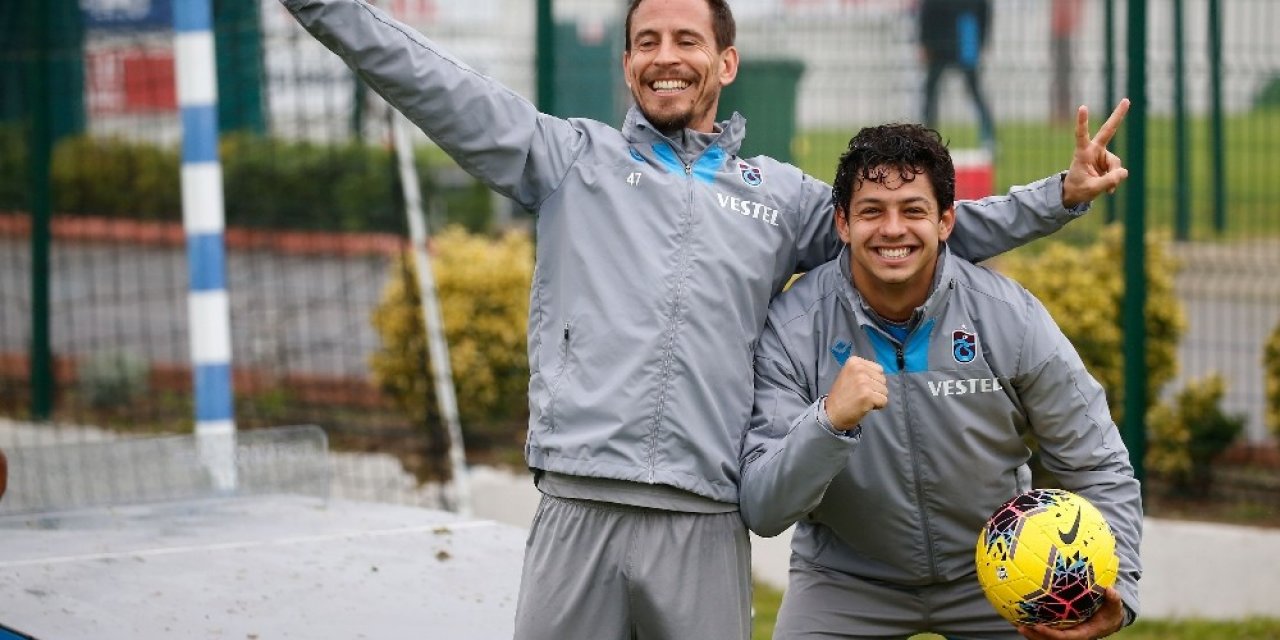 Pereira ve Guılherma 8 yıl sonra Trabzonspor’da buluşarak ortak oldular