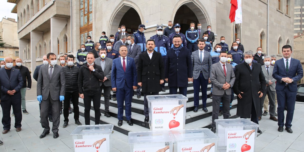 Nevşehir Belediyesi dar gelirliler için "Gönül Kumbarası" kampanyası başlattı