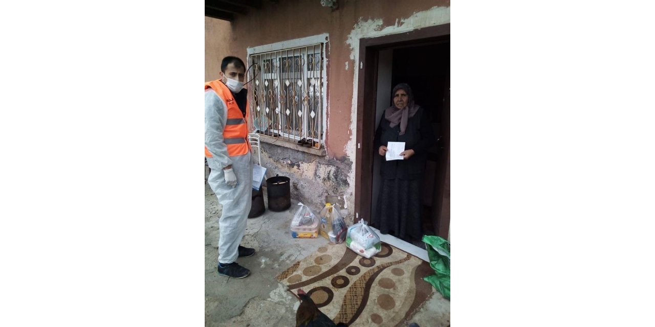 Bala Belediyesi’nden 65 yaş üstü vatandaşlara evde hizmet