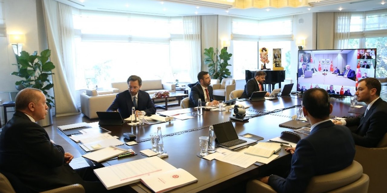 Cumhurbaşkanlığı Kabinesi, Cumhurbaşkanı Erdoğan başkanlığında toplandı