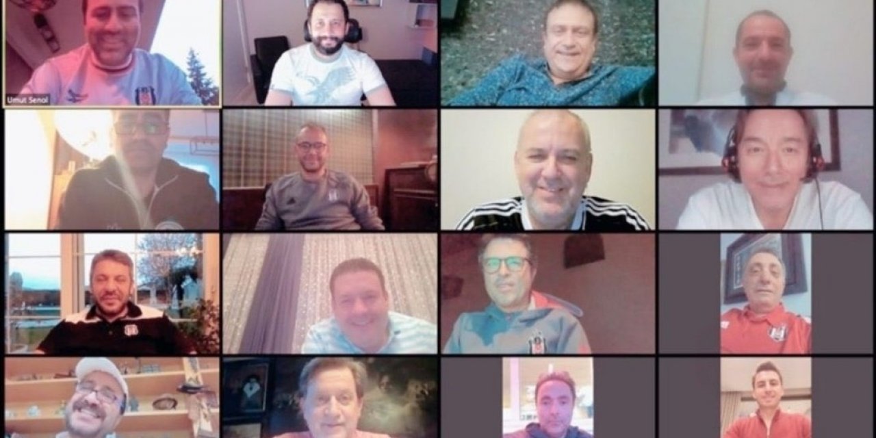 Beşiktaş Yönetim Kurulu video konferans ile toplandı