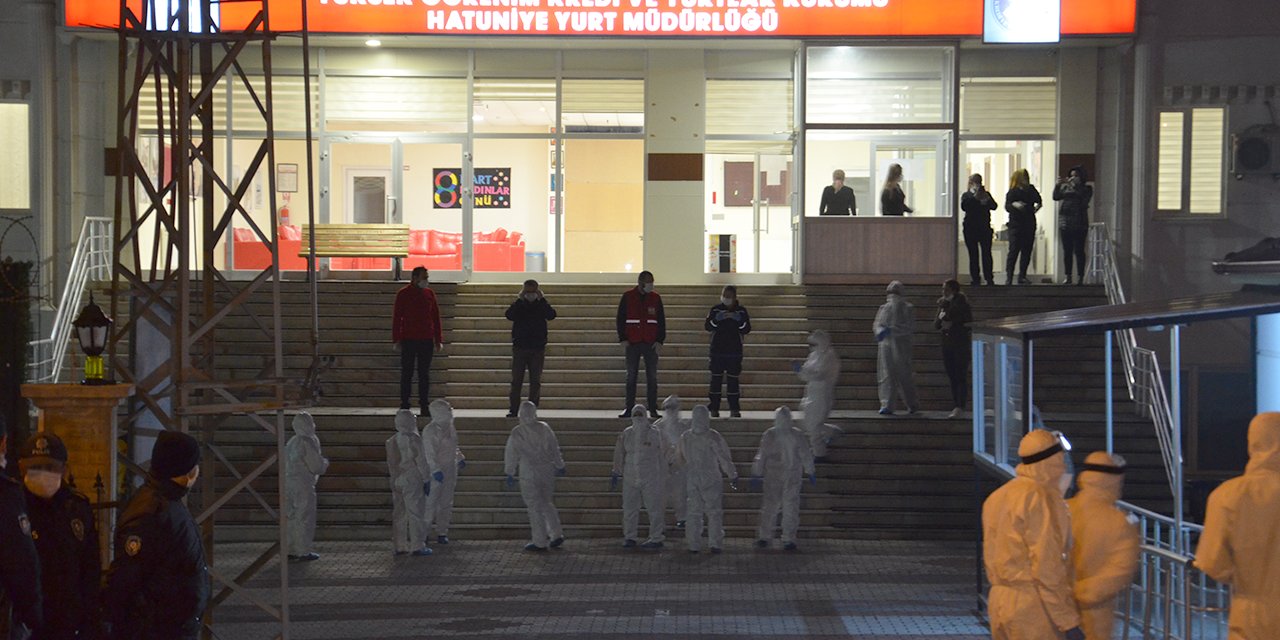 KKTC'den gelen 332 kişi Karaman'da yurda yerleştirildi