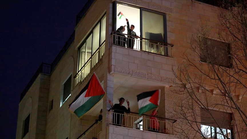 Gazze'de Filistin Toprak Günü'nün 44. yılı koronavirüs gölgesinde anıldı