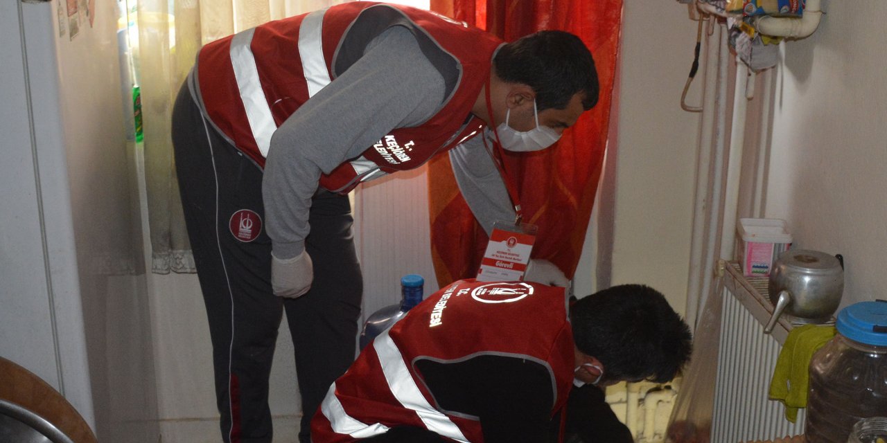 Keçiören'de Kovid-19 nedeniyle evlere teknik servis desteği