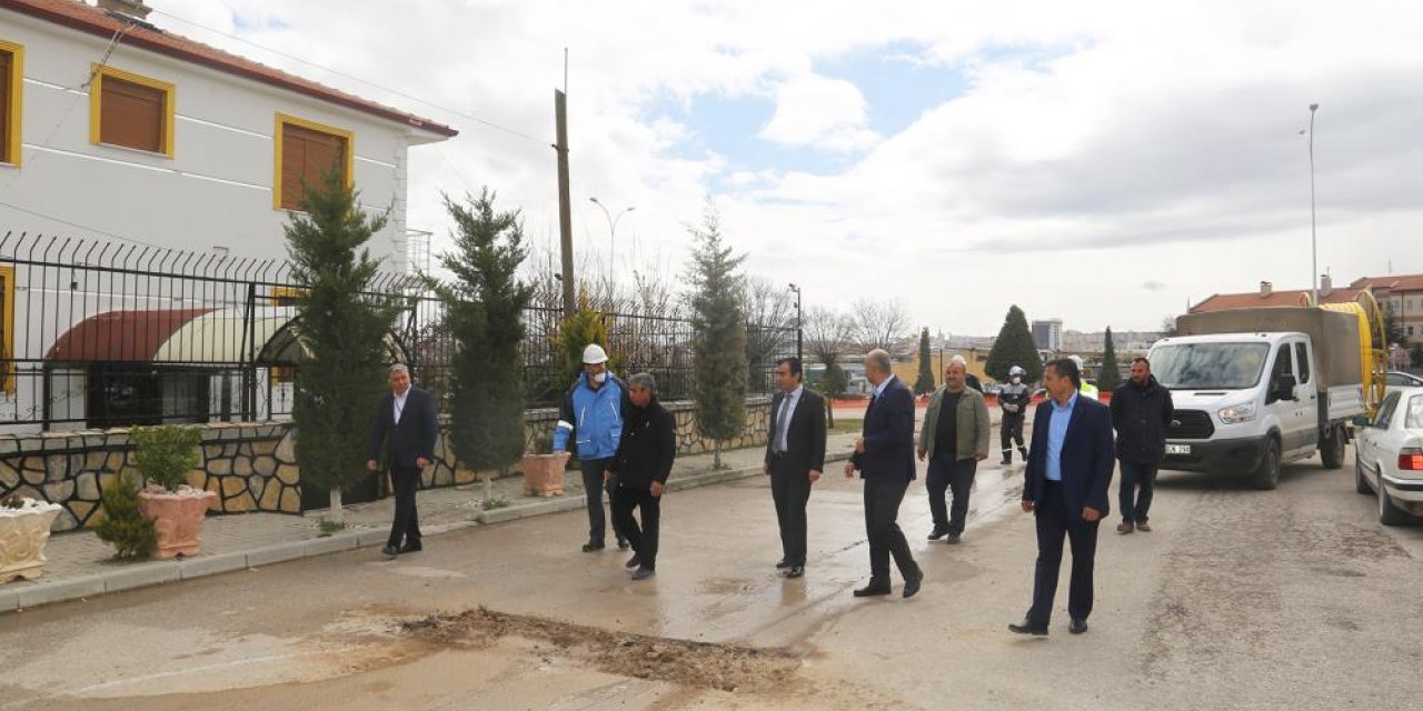 Karaman'da doğalgaz çalışmaları