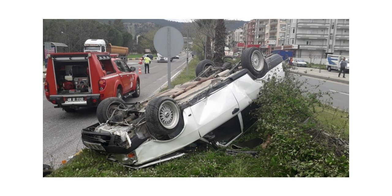 Milas’ta trafik kazası; 1 yaralı
