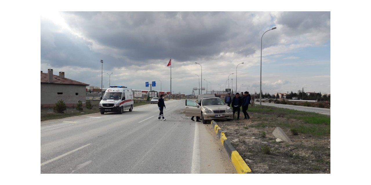 Eskişehir’de trafik kazası: 1 yaralı