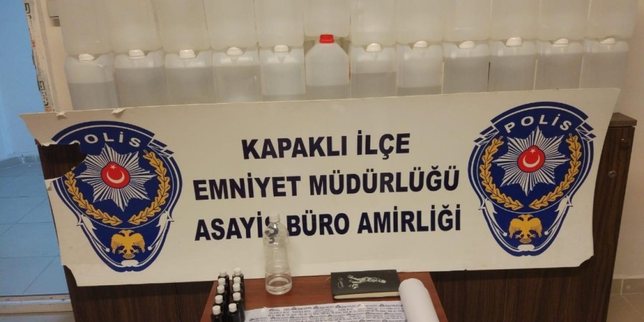 Karı kocaya etil alkol operasyonu