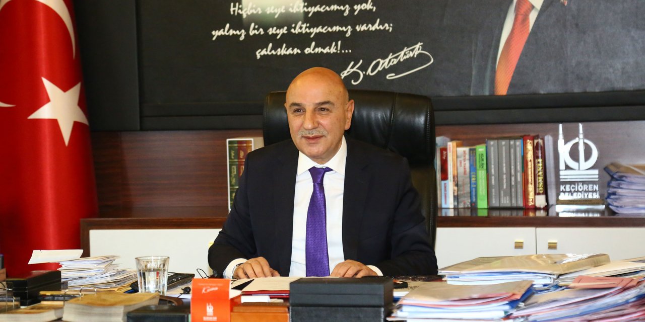 Keçiören'de üretilen 50 bin dezenfektan vatandaşlara dağıtılacak