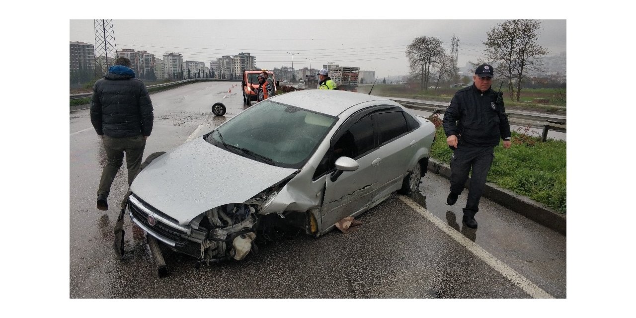Samsun’da trafik kazası: 1 yaralı