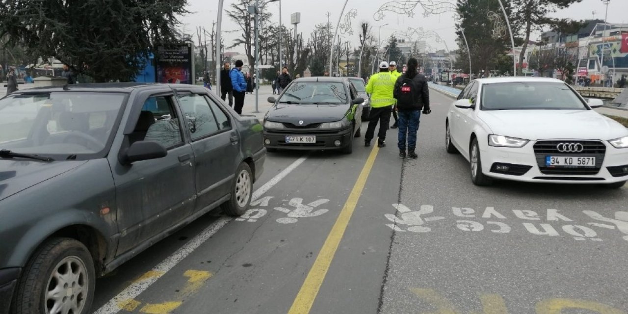 Düzce’de araç sayısı 112 bin 97 oldu