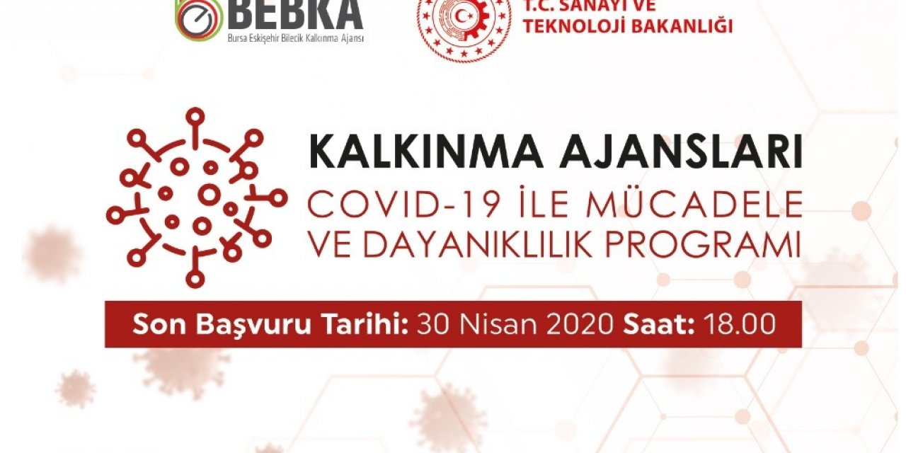 BEBKA’dan virüsle mücadeleye 15 milyon TL hibe