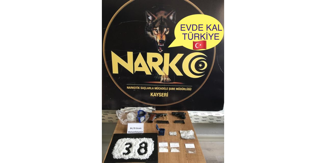 Kayseri'de uyuşturucu operasyonu