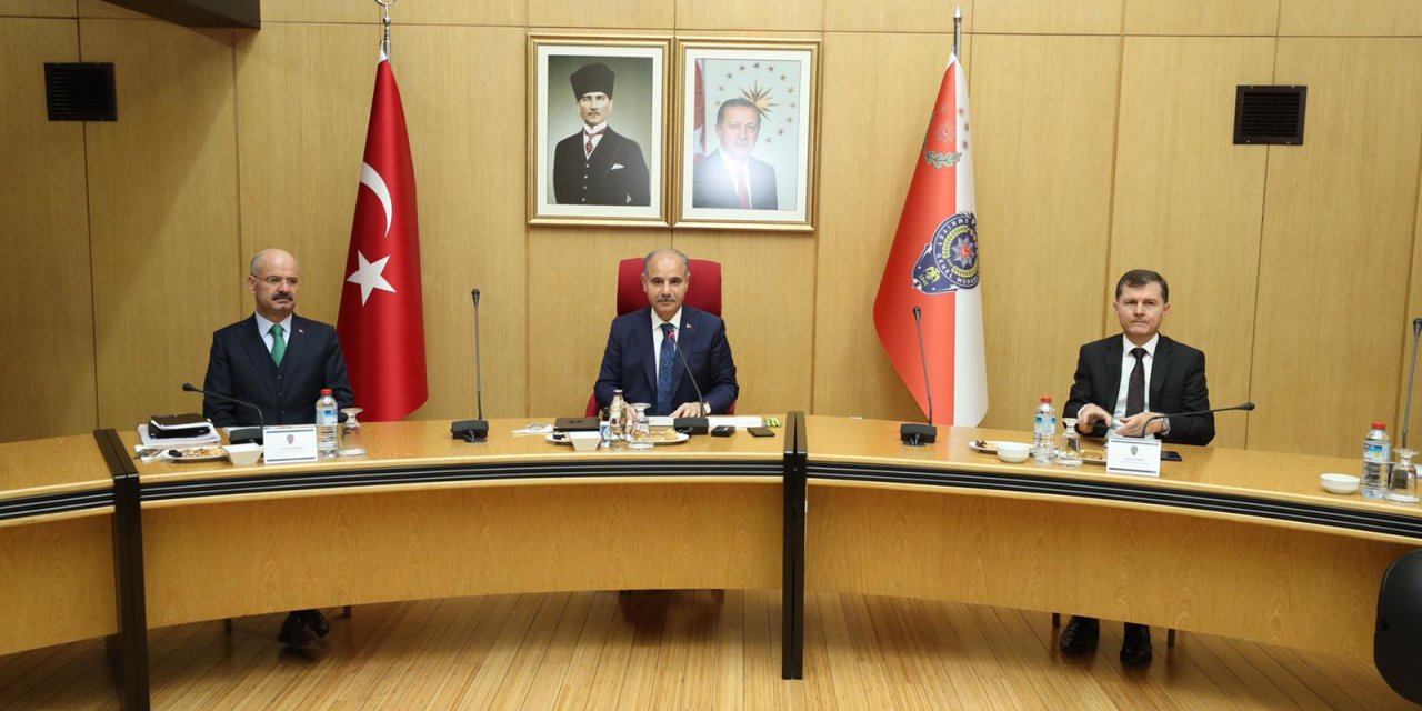 EGM'de koronavirüs konulu Koordinasyon Toplantısı