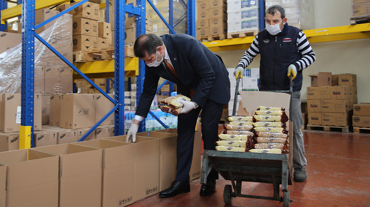 Sivas'ta "Vefa Sosyal Destek Grubu" 11 bin 237 talebi karşıladı