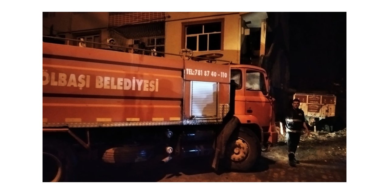 Elektrik kontağı yangına neden oldu