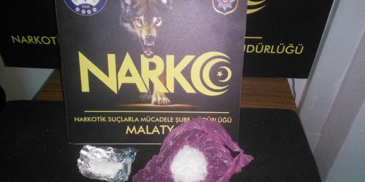 Malatya’da uyuşturucudan 1 tutuklama