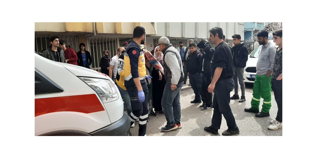 İkamet yangınında 1 kişi hastanelik oldu