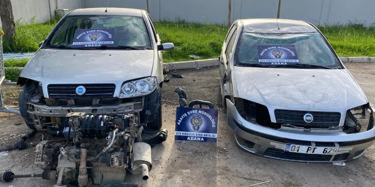 Yedek parçası için aynı marka aracı çekiciyle çaldılar