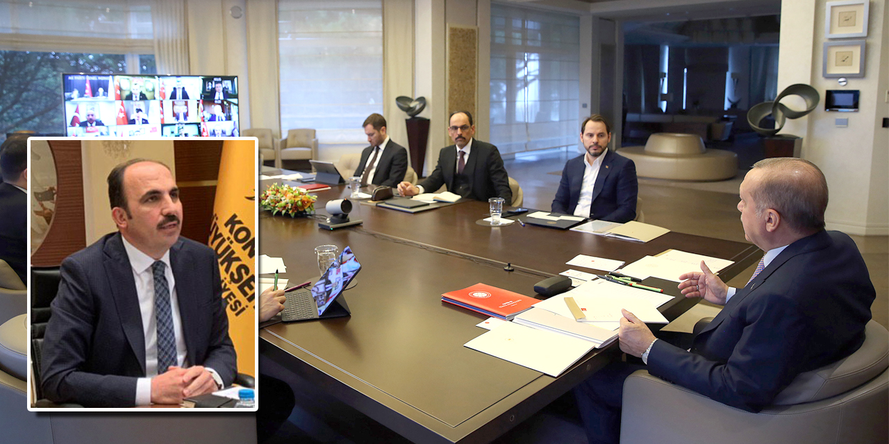 Cumhurbaşkanı Erdoğan, Konya Büyükşehir Belediye Başkanı Altay ile görüştü