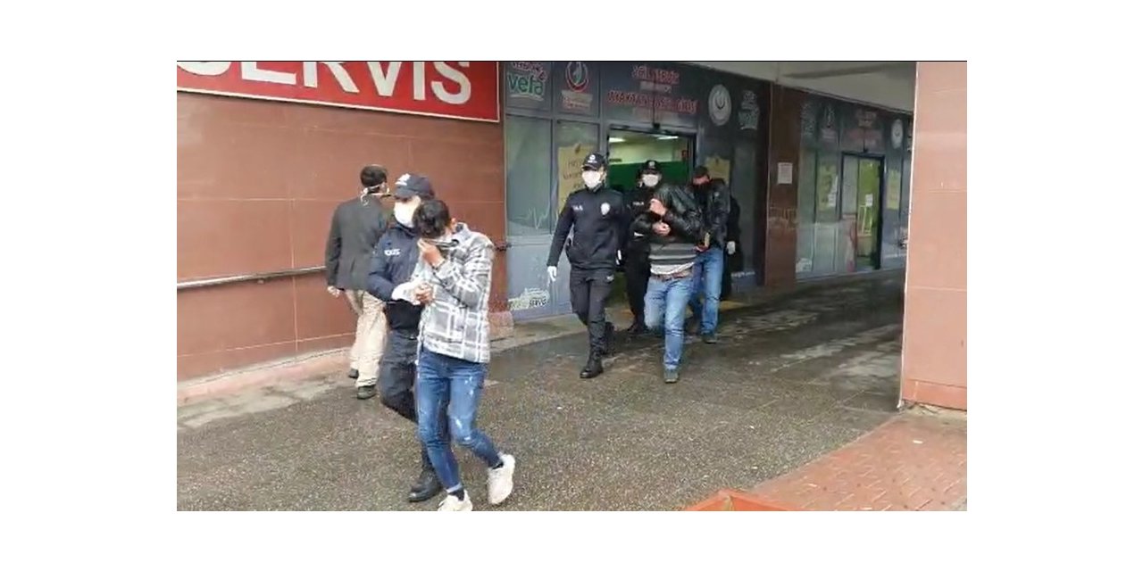 İş yerlerinden hırsızlık yapan 6 kişi yakalandı
