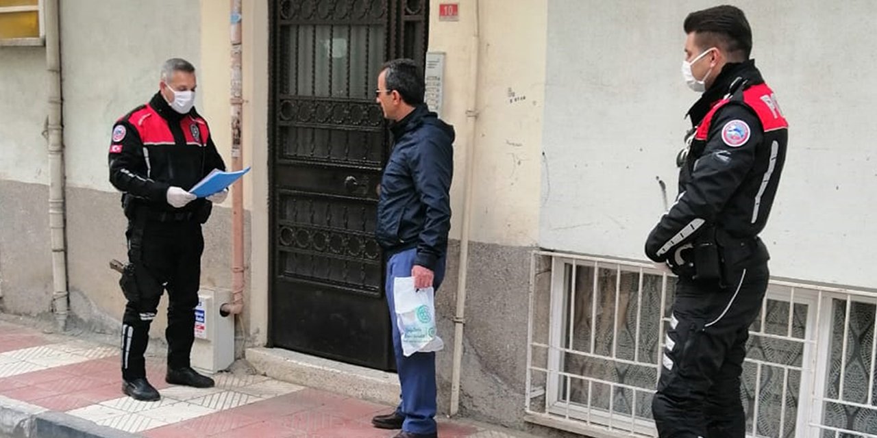 Ev karantinasına uymayan 8 kişiye 25 bin 200 lira ceza