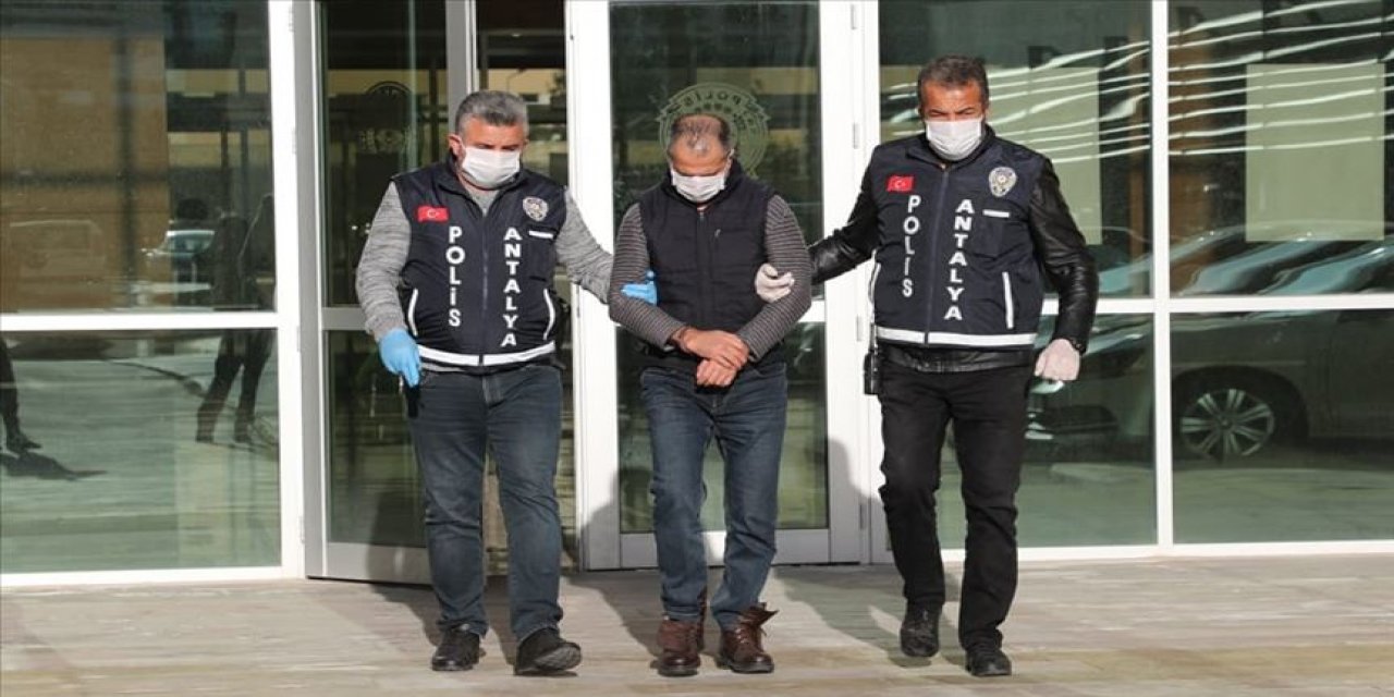 Polise tüküren kişi tutuklandı