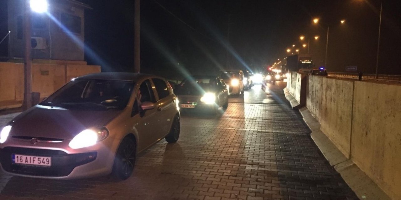 Yolda olanlar mağdur olmasın diye! Araç giriş ve çıkışları 08:00’den itibaren yasak