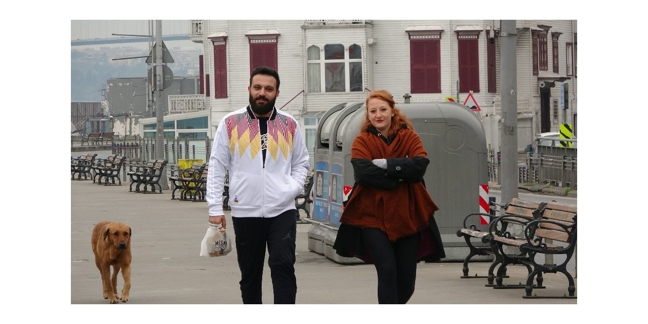 Yasağa rağmen sahile yürüyüşe çıkan kadın: “Evde canım sıkılıyor, bizi nereye kadar tutacaklar”