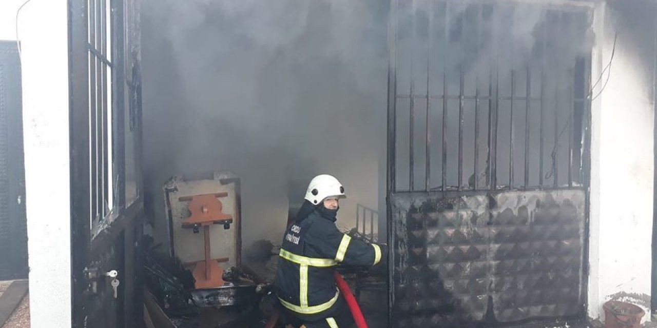Fatsa’da korkutan yangın